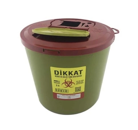 Telkar Tıbbi Atık Kutusu 5lt - Ta00500