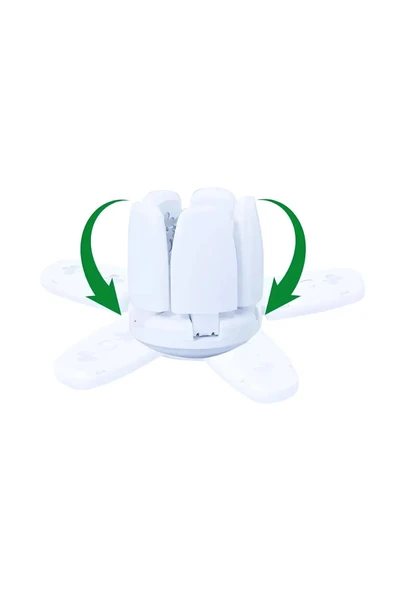 Cata ZEOS ENERJİ CT-1151 Cata 30 Watt 4 Kollu Pervane Led Ampul Beyaz - 2