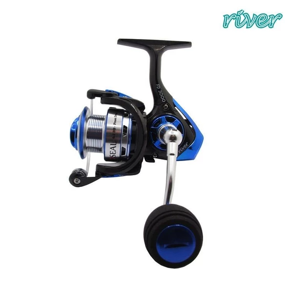 River 7 Seal 3000 6+1 Bilyalı 5.2:1 Devirli Spin Olta Makinesi - Resim 2