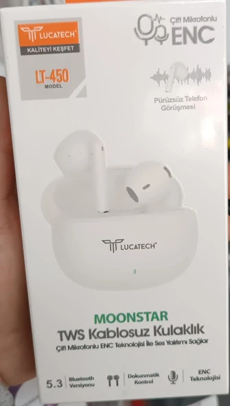 lucatech moonstar tws kablosuz bluetooth kulaklık