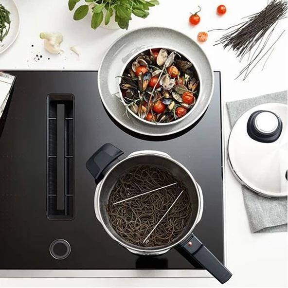 Fissler Vitavit® Premium 4.5 Litre Düdüklü Tencere Seti+2 Parça Buharda Pişirme+SKT Tarif Kitabı - 8