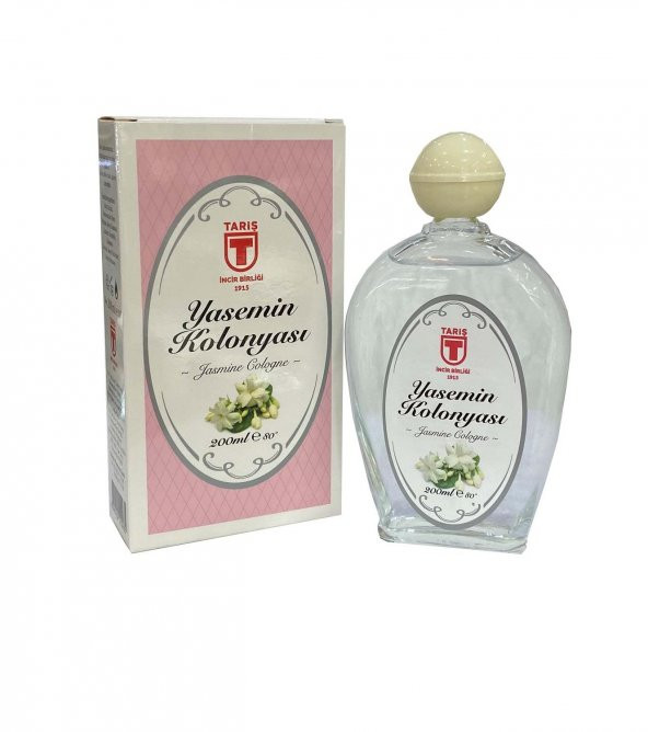 Tariş Yasemin Kolonyası 200 ml 80 Derece Cam Şişe