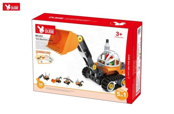Wange 431 38 parça lego dubie iş aracları 5ın1