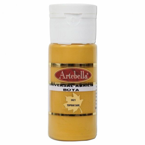 Artebella Akrilik Boya 30210030 Toprak Sarı 30 ml