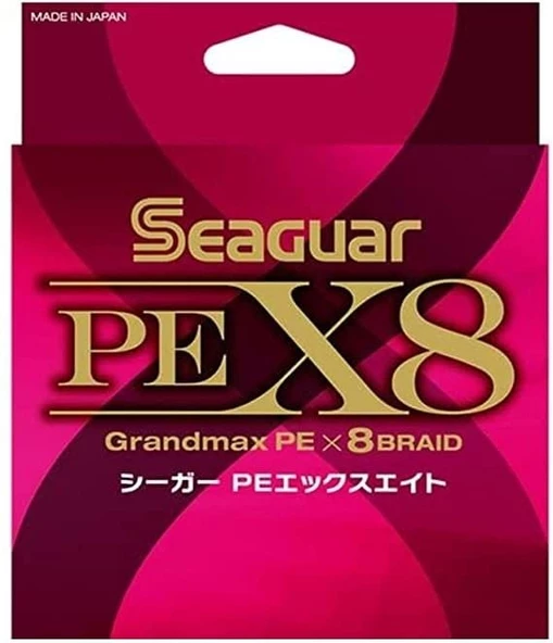 Seaguar PE X8 Grandmax 2.0 PE 150m Multicolor 8 Örgü İp Misina 0.235 mm 15.9kg Çeker