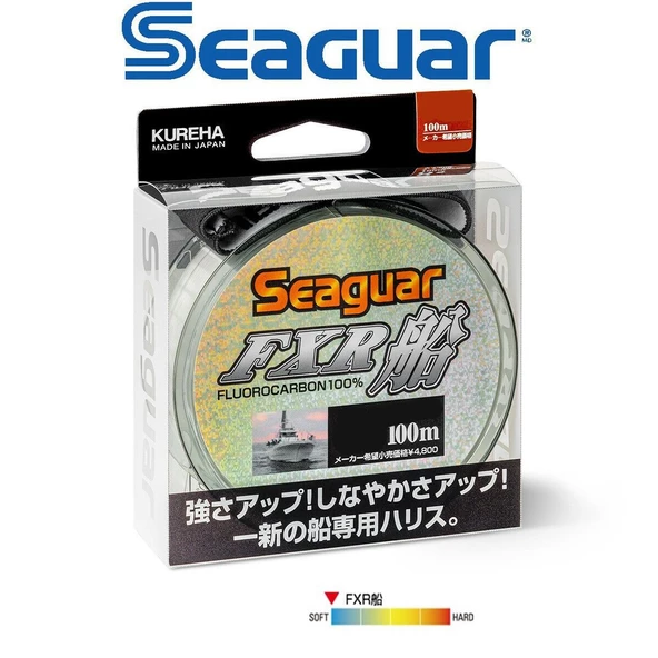Seaguar FXR Fune 0.435 mm 100m %100 Fluoro Carbon Misina 17.40kg Çeker