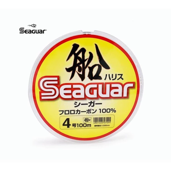 Seaguar Fune Harisu 0.470 mm 100m %100 Fluoro Carbon Misina 20.3kg Çeker