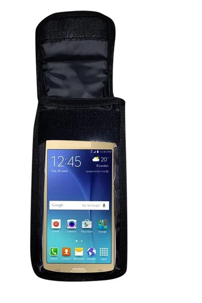 Motosiklet Kurye Pos Cihazı Taşıma Çantası Telefon Kılıflı Su Geçirmez Arasmto - 3
