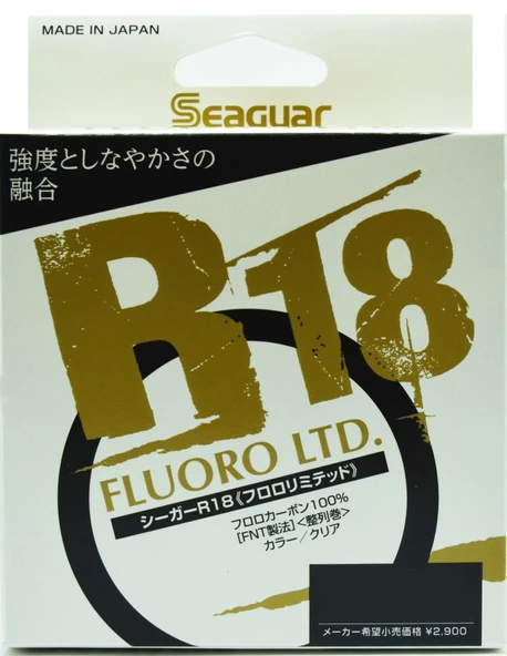 Seaguar R18 Fluoro LTD 0.310 mm 100m %100 Fluoro Carbon Misina 14lbs Çeker