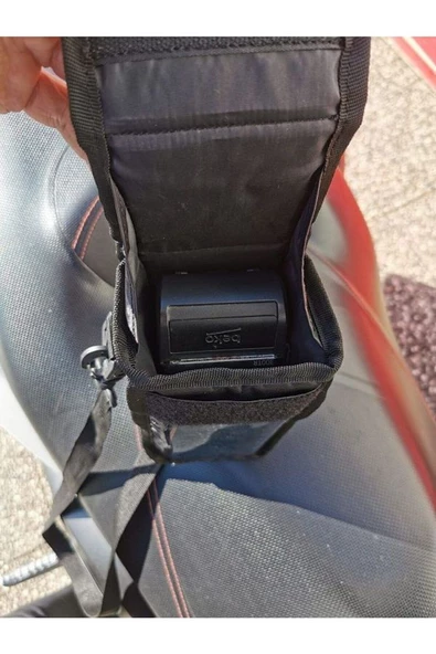 Motosiklet Kurye Pos Cihazı Taşıma Çantası Telefon Kılıflı Su Geçirmez Arasmto - 5