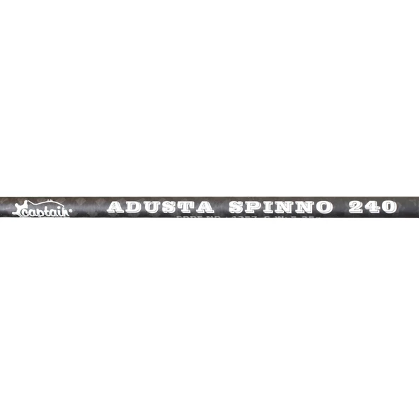 Captain Adusta Spinno 240 cm 5-25g Atarlı Karbon Spin Kamış - 3