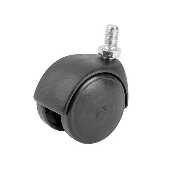 HTS Vidalı Plastik Büyük Mobilya Tekeri 50lik ürün görseli