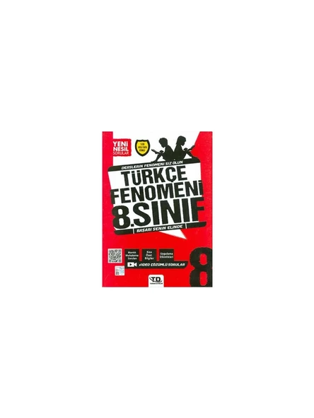 Tandem Yayınları 8.Sınıf Türkçe Fenomeni Soru Bankası - Resim 2