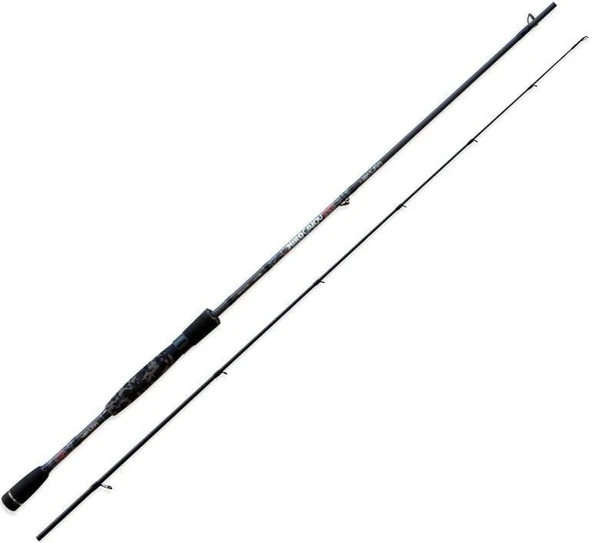 Nomura Hiro Camou Wise 265 cm 5-28g Atarlı Karbon Spin Kamışı - Resim 4