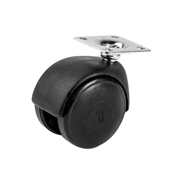 HTS Tablalı Plastik Küçük Mobilya Tekeri 40lık ürün görseli