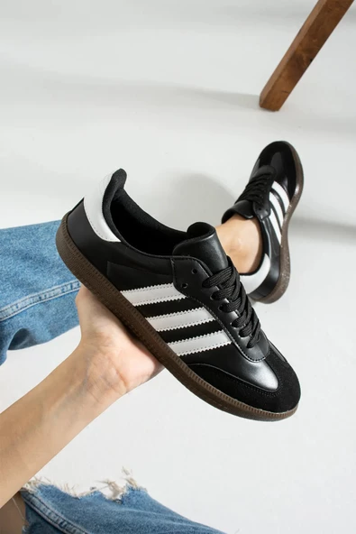 Süper Yumuşak Tam Ortopedik Yan Pedli İç Dış Deri İşleme Su Geçirmez 4 Mevsim Unisex Sneaker Spor Ayakkabı - 8