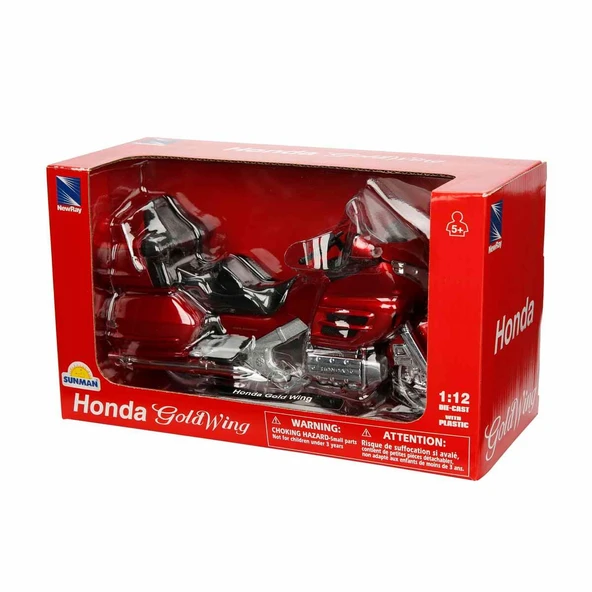 Honda Goldwing Model Motorsiklet 1/12 Ölçek - 3