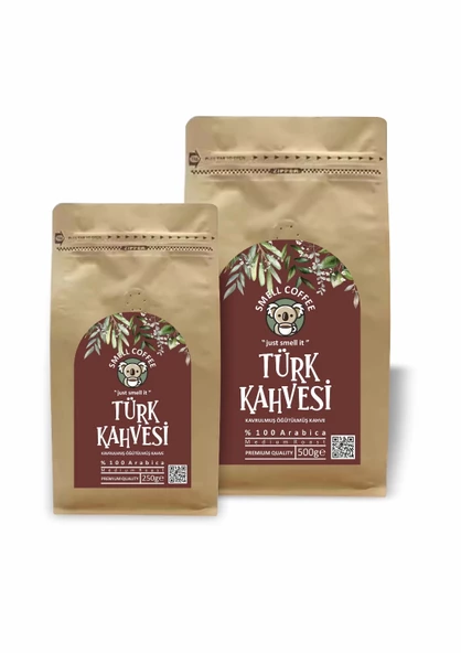 Türk Kahvesi, Orta Kavrulmuş Türk Kahvesi 250g, Taze Kavrulmuş Türk Kahvesi