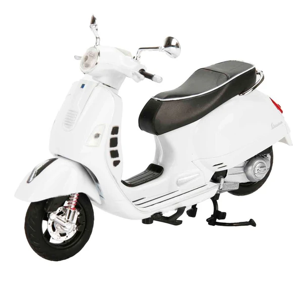 Vespa GTS 300 Super Model Motorsiklet 1/12 Ölçek