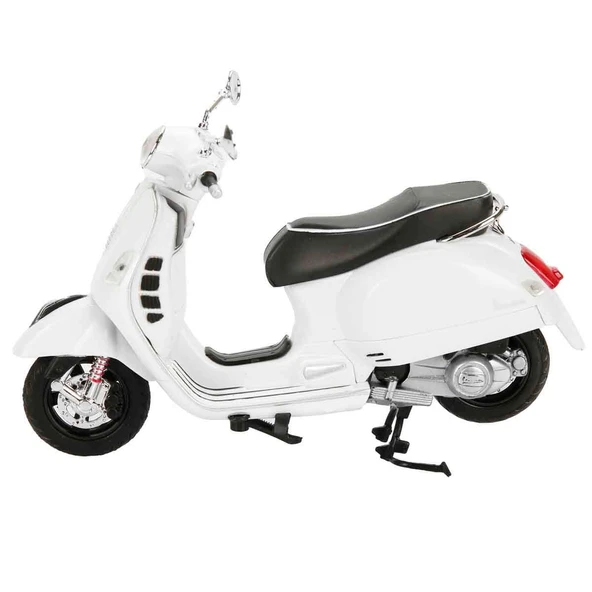 Vespa GTS 300 Super Model Motorsiklet 1/12 Ölçek - 3