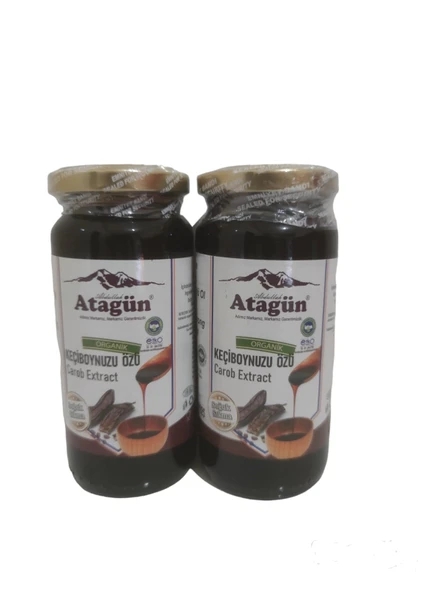 ORGANİK KEÇİBOYNUZU ÖZÜ, 315 GR, 2'Lİ SET