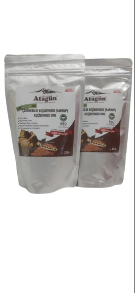 ORGANİK KEÇİBOYNUZU UNU 250 GR, 2'Lİ SET - 2