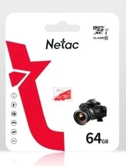 Hafıza Kartı 64 GB Class 10 Netac P500 Eco NT02P500ECO-064G-S