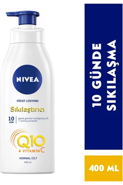 NIVEA Q10 Sıkılaştırıcı Vücut Losyonu 400ml