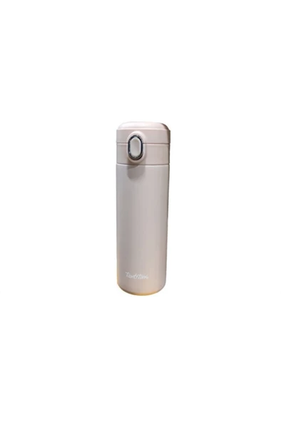 Tantitoni Krem Paslanmaz Çelik Termos 400ml (BOMB 8003-400-B)