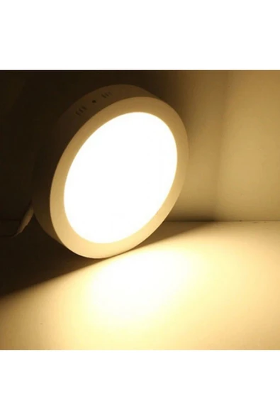 24W Yuvarlak Sıva üstü Led Panel - sıva üstü kare armatür  - Yüksek Verim, Enerji Tasarrufu ve uzun ömür - 3