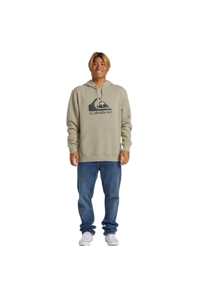 Quiksilver AQYFT03356-954 Big Logo Erkek Sweatshirt - 4