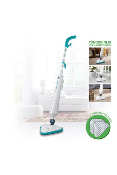 Antibakteriyel Buhar Basınçlı Temizleyici Ve Dezenfektan Mop Ksc-4215 - 4
