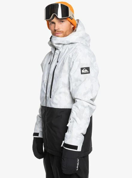 Quiksilver EQYTJ03478-41146 Mission Printed Block Jk Erkek Kayak Montu - 2