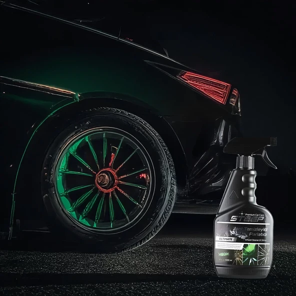 STEEP Ultimate Jant Temizleyici ve Parlatıcı Neon 500 Ml - 4