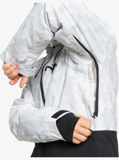 Quiksilver EQYTJ03478-41146 Mission Printed Block Jk Erkek Kayak Montu - 6