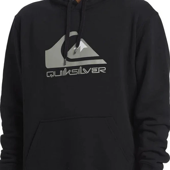 Quiksilver AQYFT03356-999 Big Logo Erkek Sweatshirt - 2
