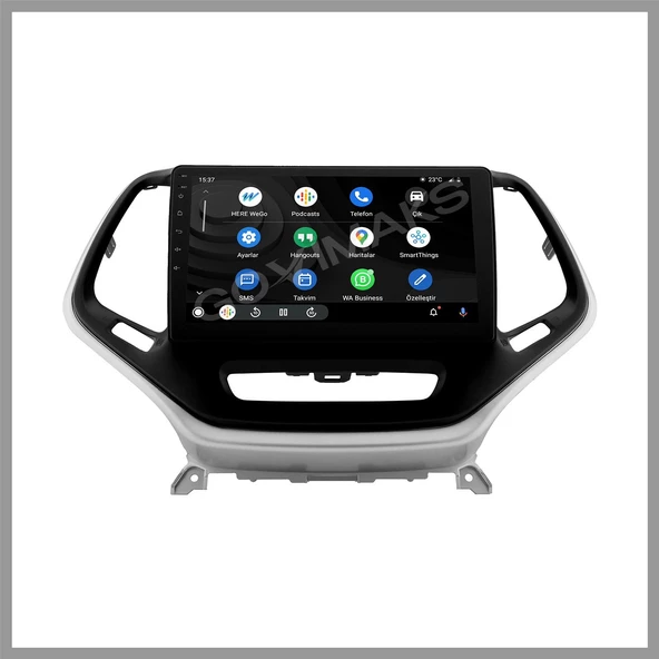 JEEP CHEROKEE 2014-2018 UYUMLU 8 GB RAM 128 GB HAFIZA ANDROID MULTIMEDIA TEYP - Resim 2