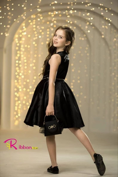 Saten Abiye Ceket Çanta Aksesuarlar - Resim 3