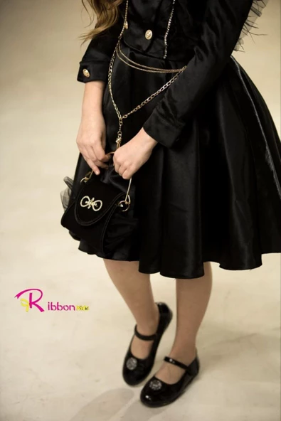 Saten Abiye Ceket Çanta Aksesuarlar - Resim 2