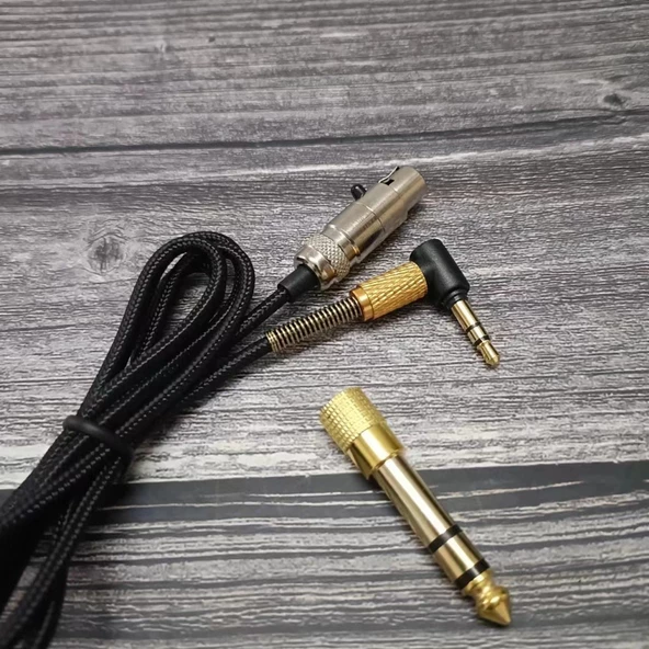 Schulzz AKG K240 Q701 K702 K141 K171 K181 K271 Uyumlu Yedek Ses Kablosu Mikrofon - 5