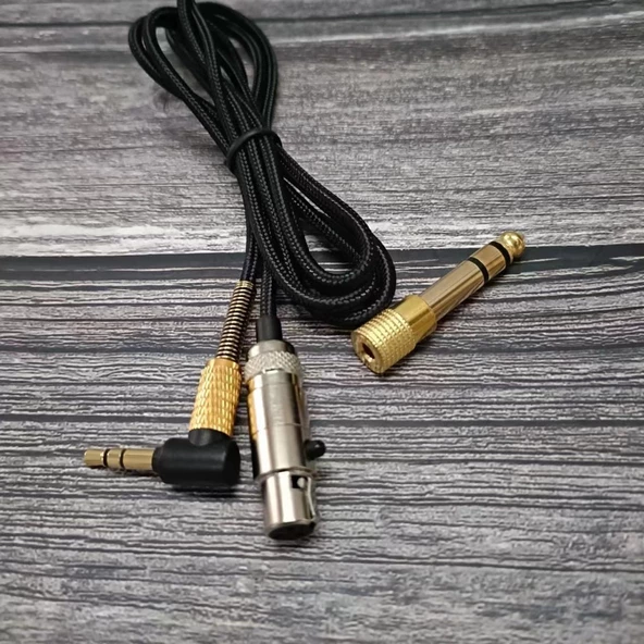 Schulzz AKG K240 Q701 K702 K141 K171 K181 K271 Uyumlu Yedek Ses Kablosu Mikrofon - 6