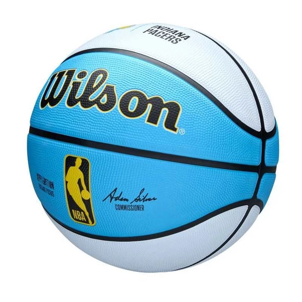 Wilson NBA Team City Edition Indiana Pacers SZ7 Basketbol Topu WZ4033912XB7 - 3