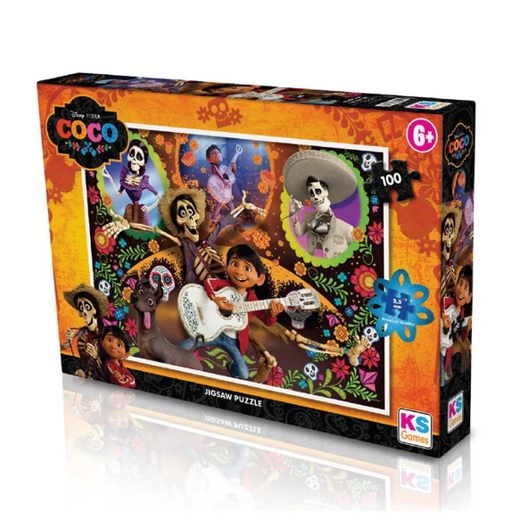 CO 714 Coco Puzzle 100 Parça- KS Games