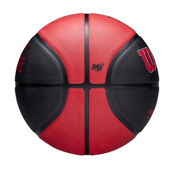 Wilson NBA Team City Edition Miami Heat SZ7 Basketbol Topu WZ4033916XB7 - Resim 3