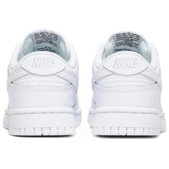 Nike Dunk Low Low Triple White Unisex Günlük Spor Ayakkabı DD1503 109 - 4