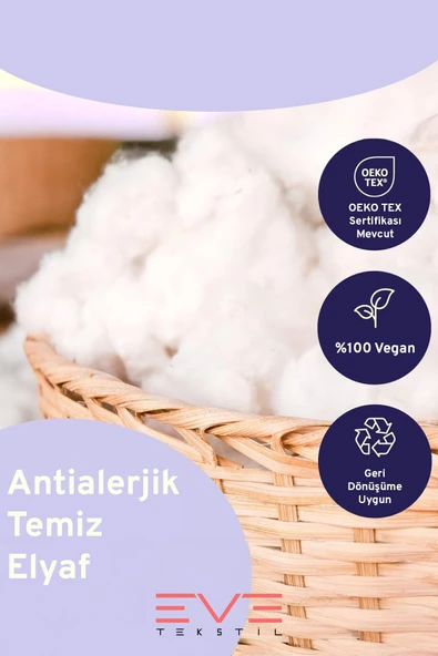 Yastık Yorgan Oyuncak Dolum Malzemesi Antialerjik Yapışmaz 1.Kalite %100 Temiz Silikon Elyaf 2 Kg - Resim 5
