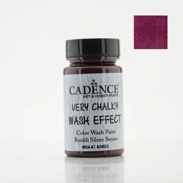 VERY CHALKY WASH EFFECT WSH-07 BORDO 90ML