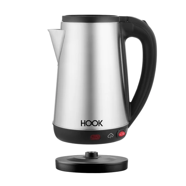 Inox Çaycı Elektrikli Çay Makinesi Kaliteli Paslanmaz Çelik Filtre (1.8L - 1500W) Erdem Store - 2