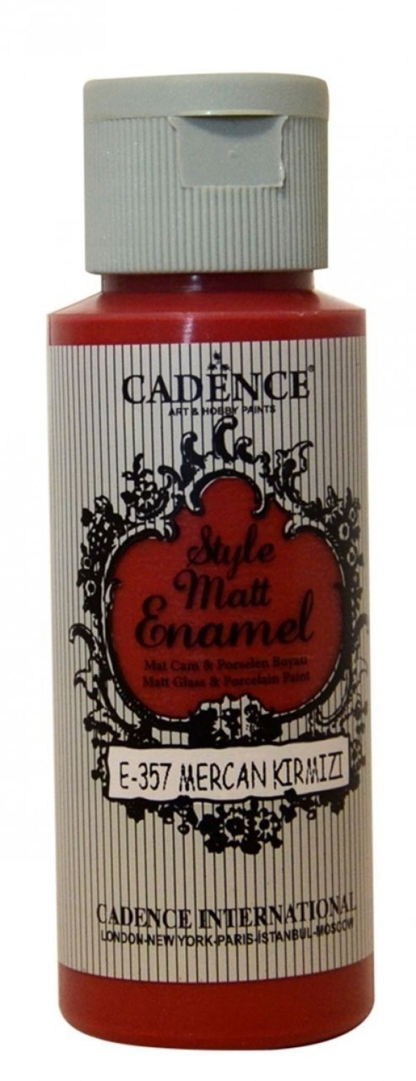 357 Mercan Kırmızı Enamel 59ML(cc) ürün görseli 1