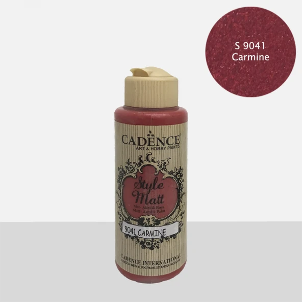 S9041 Carmine Mat Akrilik Boya ürün görseli 1